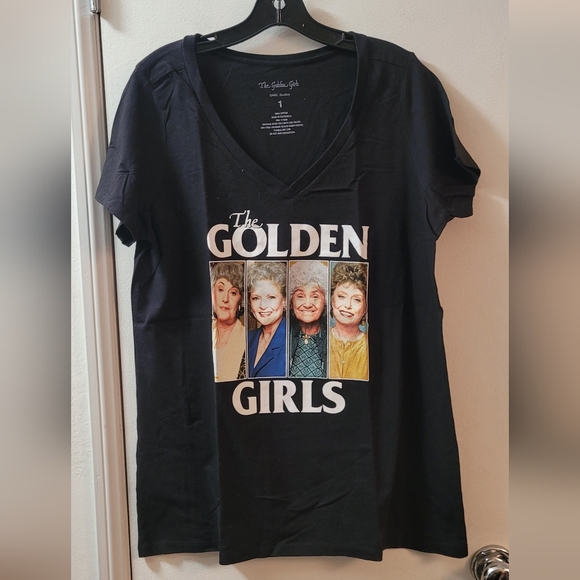 Golden Girls V neck  Tee - Picture 1 of 4